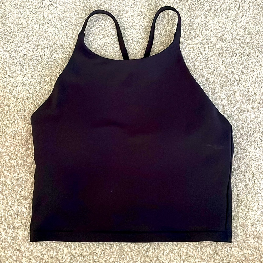 Old Navy Black High-Neck Tank Top